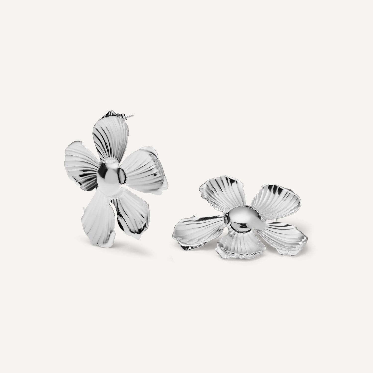Серьги Flowers In Bloom Earrings – Silver