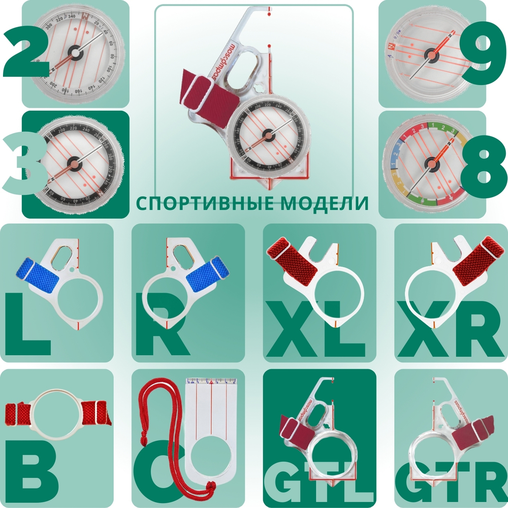 Компас Москомпас Модель 3GTL