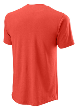 Теннисная футболка Wilson Bela tech Tee II M - fiesta
