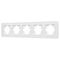 Рамка стеклянная FRM-OMALI-GS-5-WH Arlight 049704