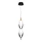 SL6130.403.15 Светильник подвесной ST-Luce Черный/Белый, Дымчатый LED 1*16W 3000K ICE