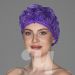 шапочка сиреневая