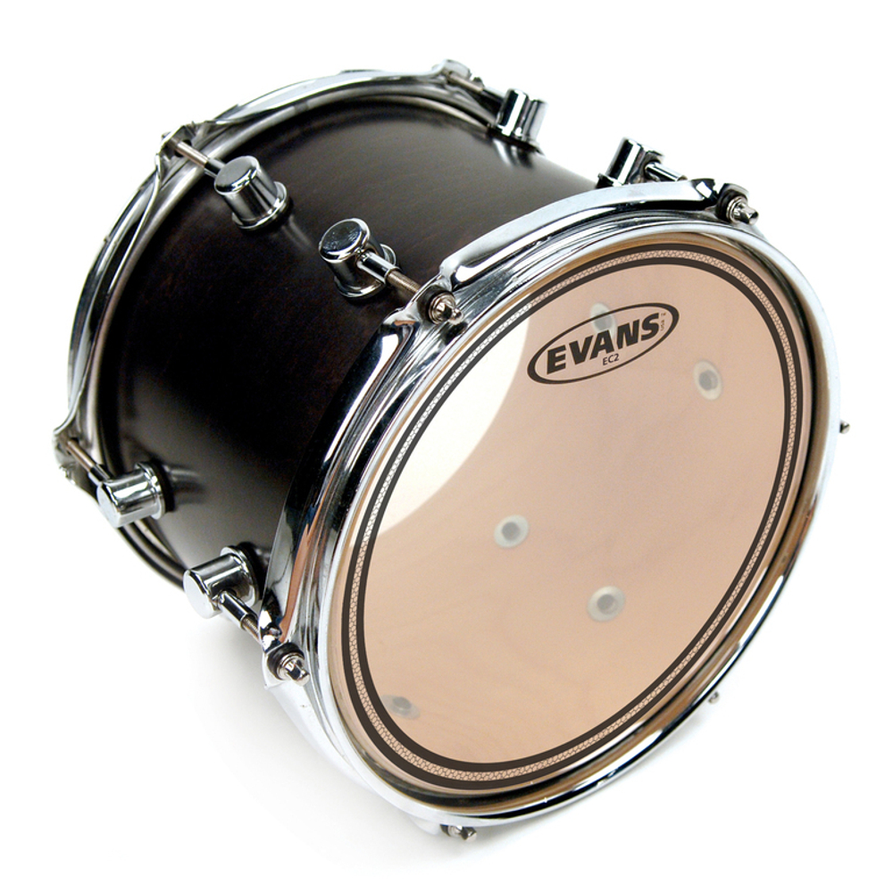 Evans TT10ECR Resonant Пластик нижний для том барабана, 10", резонаторный, с демпферным кольцом.