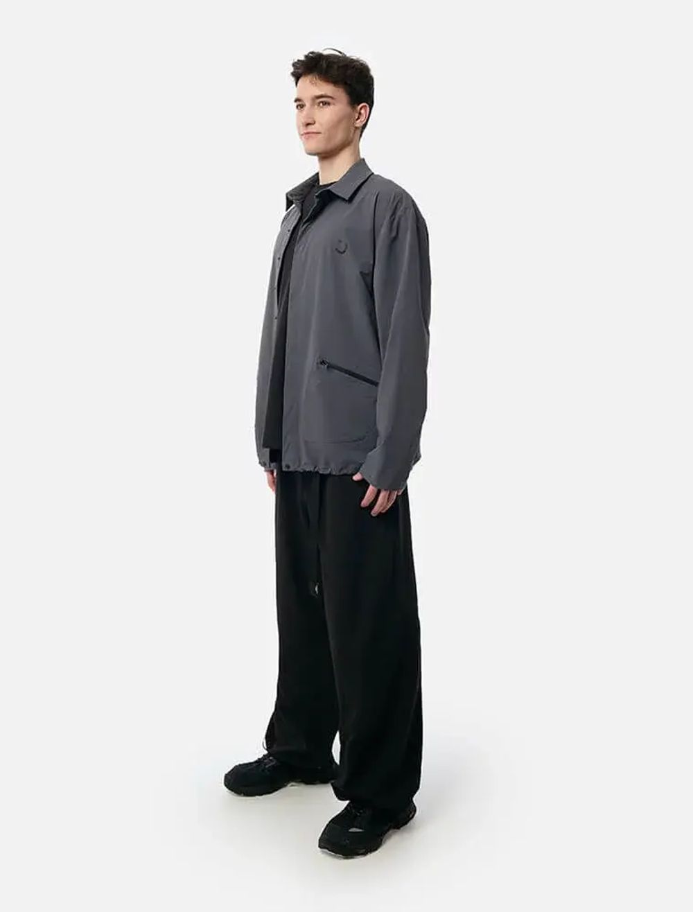 Купить Рубашка Outerkit The Frontier серая Рубашка Outerkit The Frontier серая