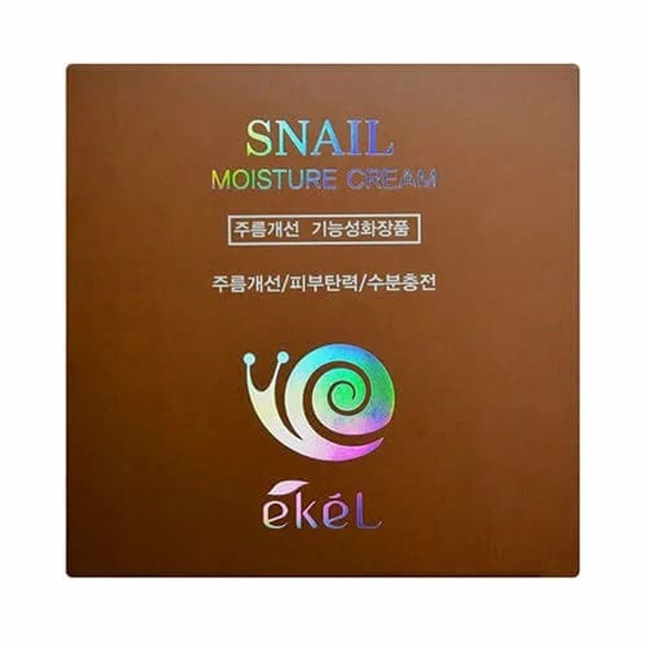 Крем для лица Ekel Snail Moisture увлажняющий с муцином улитки Cream 100 г