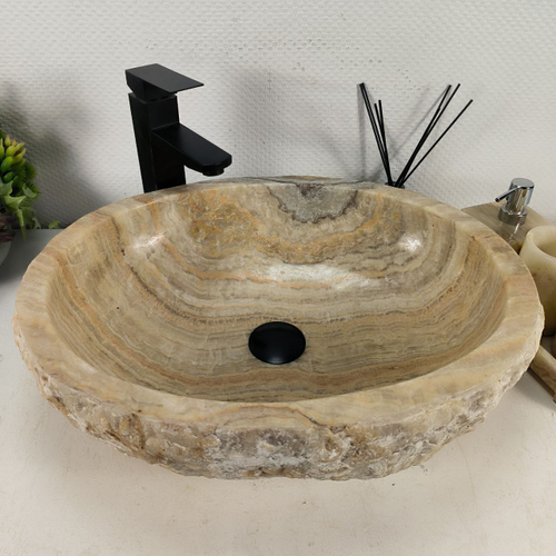 Раковина из оникса Erozy Green EO-64500 51*40*15 0162