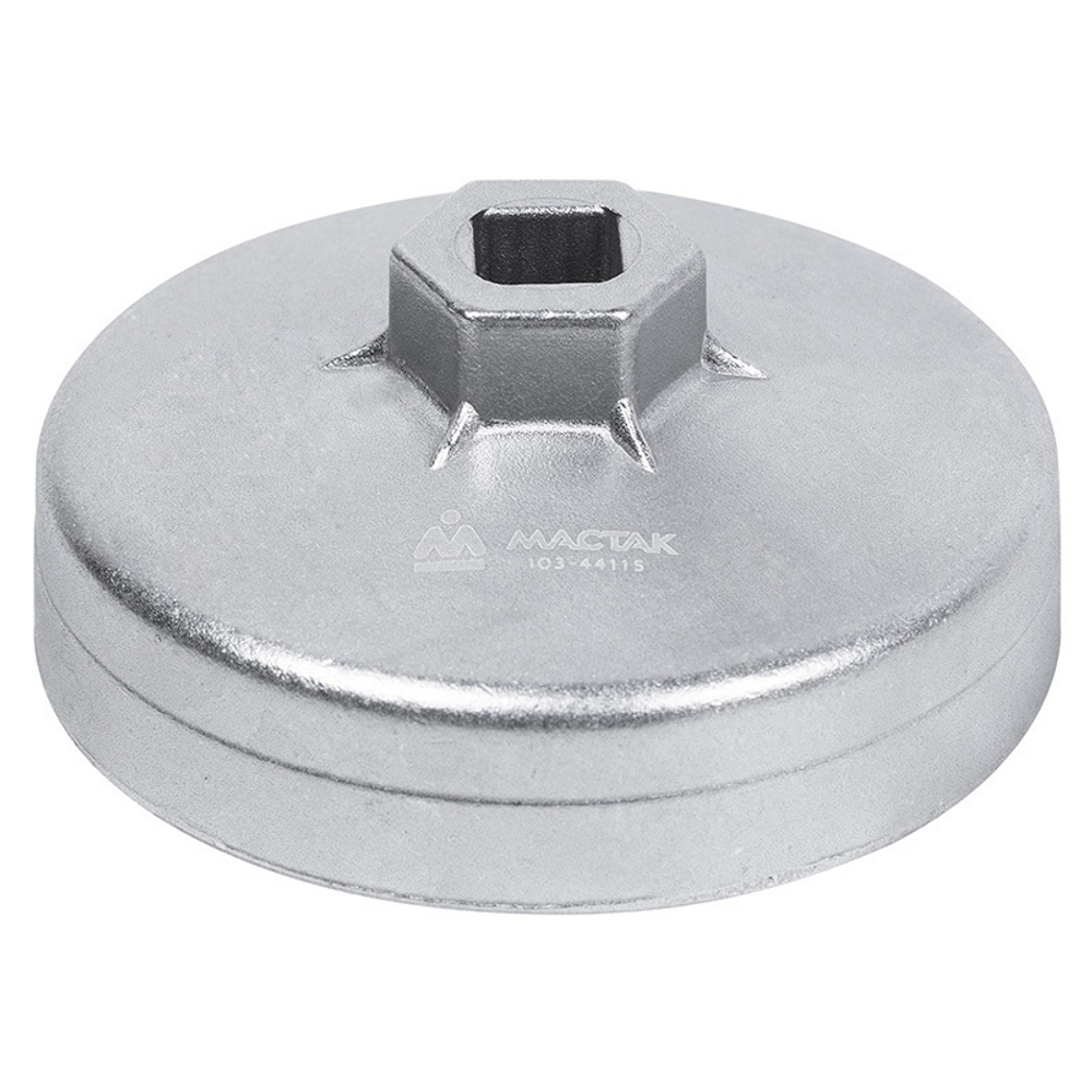 МАСТАК (103-44115) Съемник масляных фильтров, 91 мм, 15 граней, торцевой