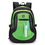 Рюкзак BRAUBERG для старших классов/студентов/молодежи, "Лайм", 30 литров, 46х34х18 см, 225524