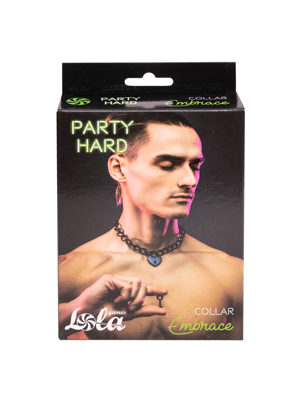 Ошейник Party Hard Embrace Black1093-02lola