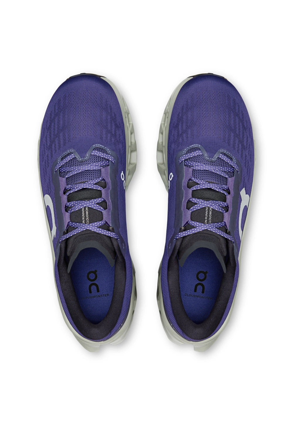 Кроссовки для бега On Cloudmonster 3 - twilight white