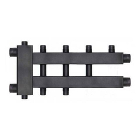 Распределительный коллектор 4 (2+1+1) отопительных контура с гидравлическим разделителем Warme WKD R 122 K (до 122 кВт)