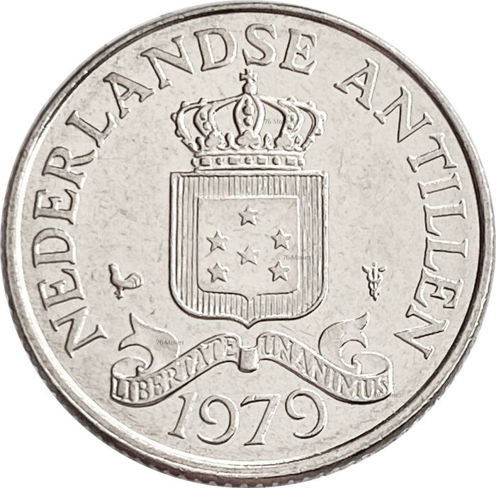 25 центов 1979 Нидерландские Антильские острова