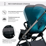 Детская коляска Sweet Baby Elegante 2 в 1 SBL Chrome Grey