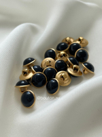 Пуговицы Золото черные