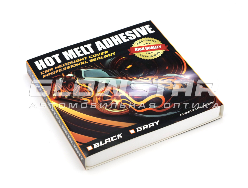 Герметик Butyl Black Hot жесткий, черный (рулон)