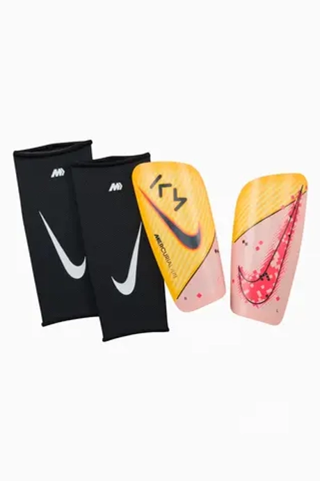 Футбольные щитки Nike Mercurial Lite Kylian Mbappé - оранжевый