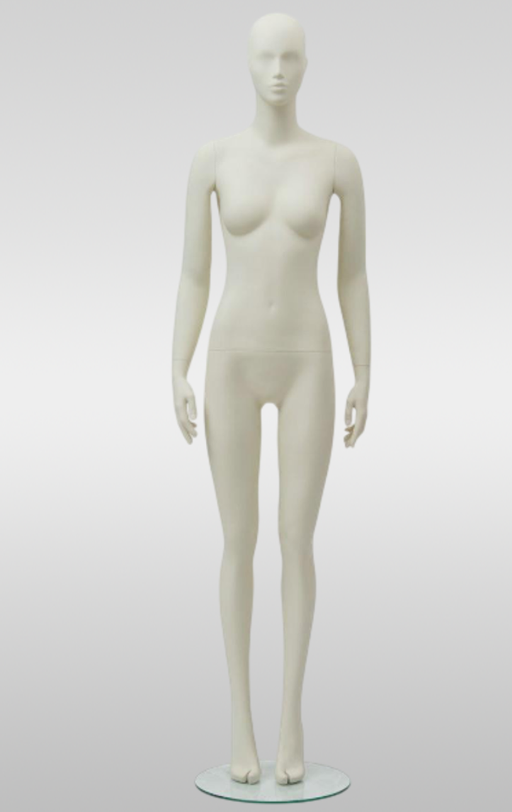 Женский абстрактный манекен Ivory/Слоновая кость