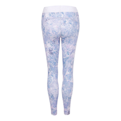 Женские теннисные брюки Nike Dri-Fit Performance Mid Rise All Over Print Tight Women - Lilac, Multicoloured