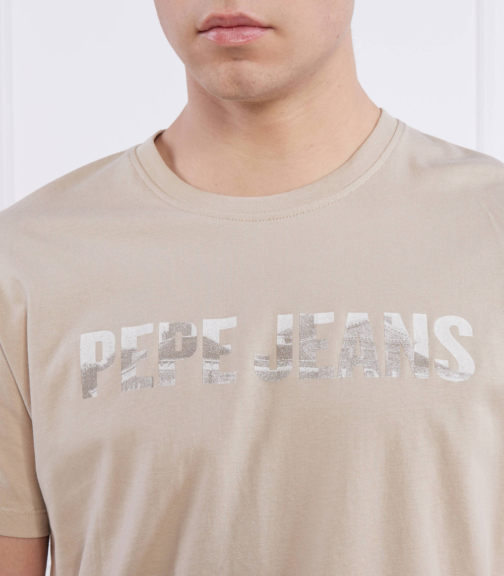 Футболка RIBALDO Pepe Jeans London - бежевый(PM508693)