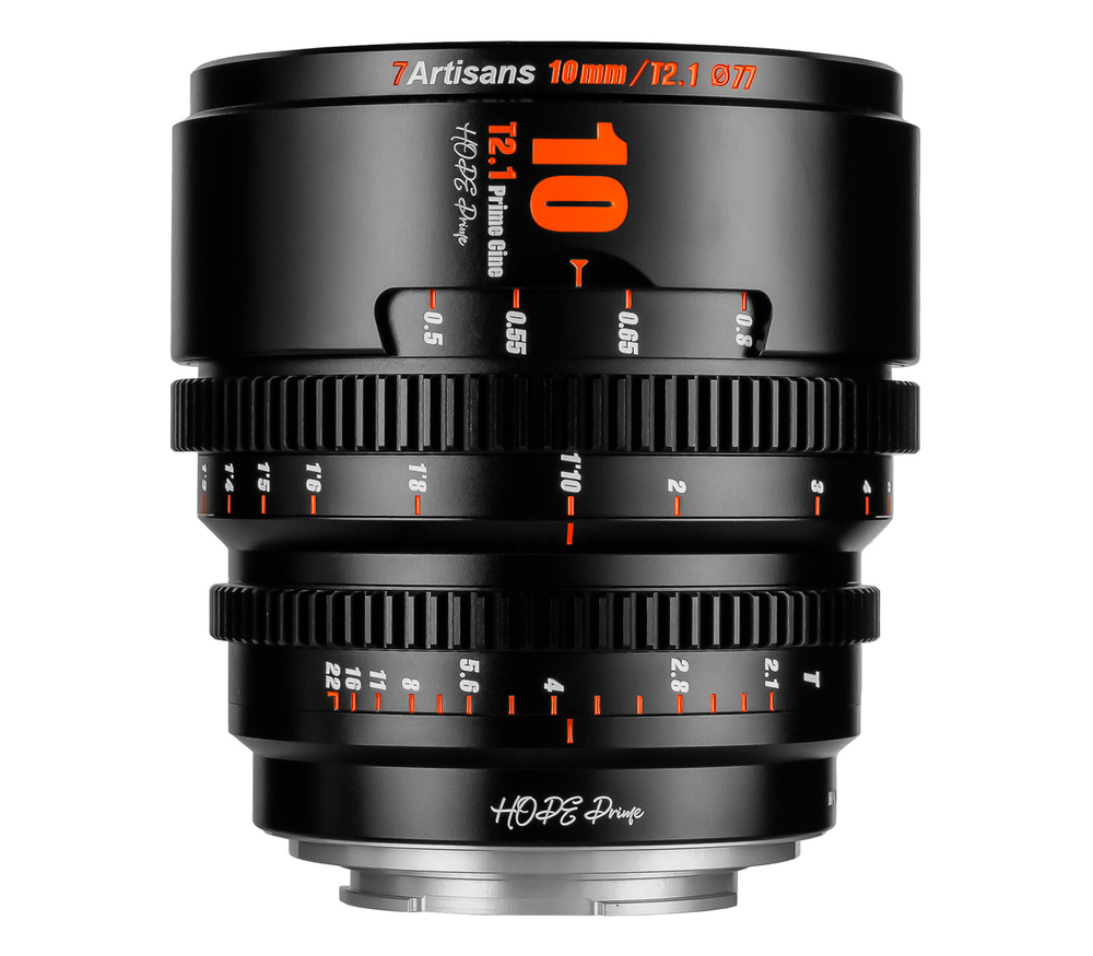 Объектив 7Artisans 10mm T2.1 Hope Prime Sony E, черный