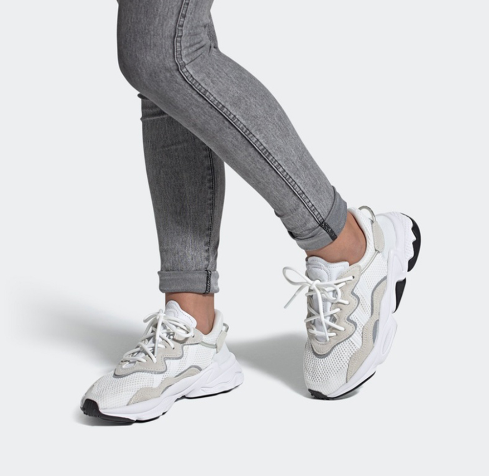Женские кроссовки Adidas Originals Ozweego 'White Grey' EE7773