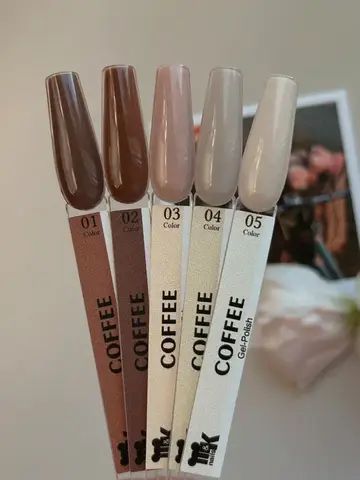 M&K Гель-лак Coffee 02