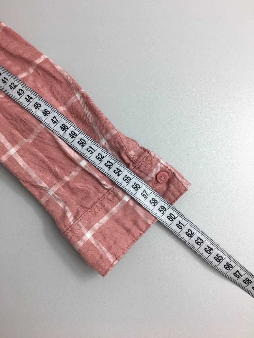 Рубашка H&M хлопковая в клетку 40 размер