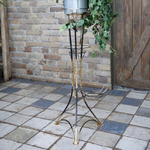 Стойка для цветов напольная "Квадрат" на 3 горшка, металл М0000143