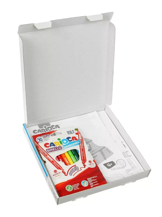 Раскрась и собери 3D набор Катер