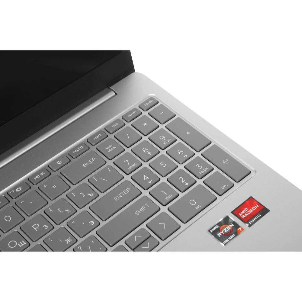 Ноутбук HP 15-fc0024ny Ryzen 7 7730U 16Gb SSD512Gb AMD Radeon Graphics 15.6" IPS FHD FreeDOS silver (B8AX0EA)
