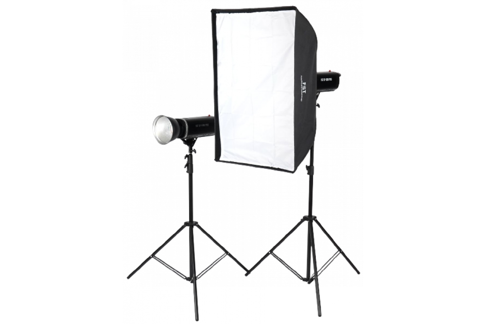 Комплект постоянного света FST EF-150B LED Softbox KIT