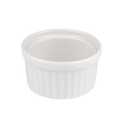 Соусник 80 мл d 7 см h4 см круглый Рамекин белый фарфор Fine Plus Noble [1]
