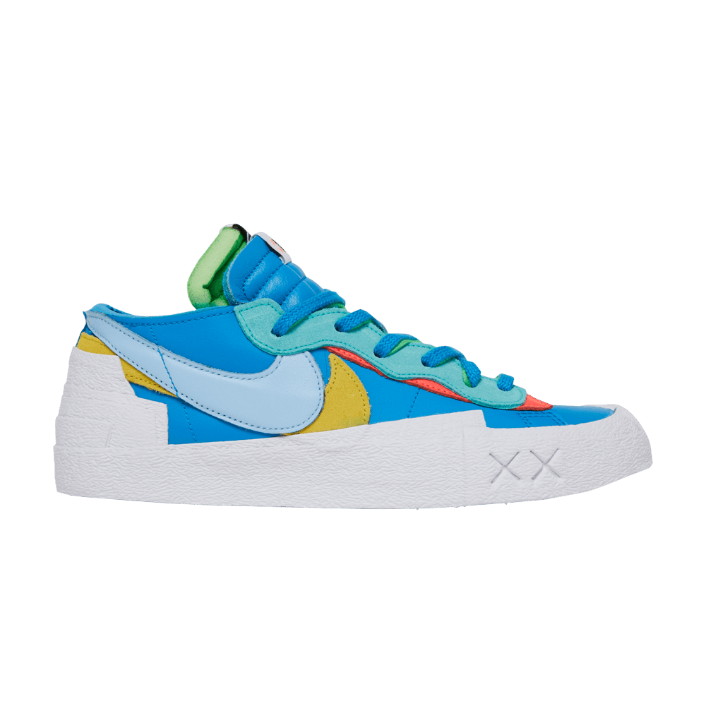 Кроссовки Sacai X Kaws X Nike Blazer Low "Neptune Blue"