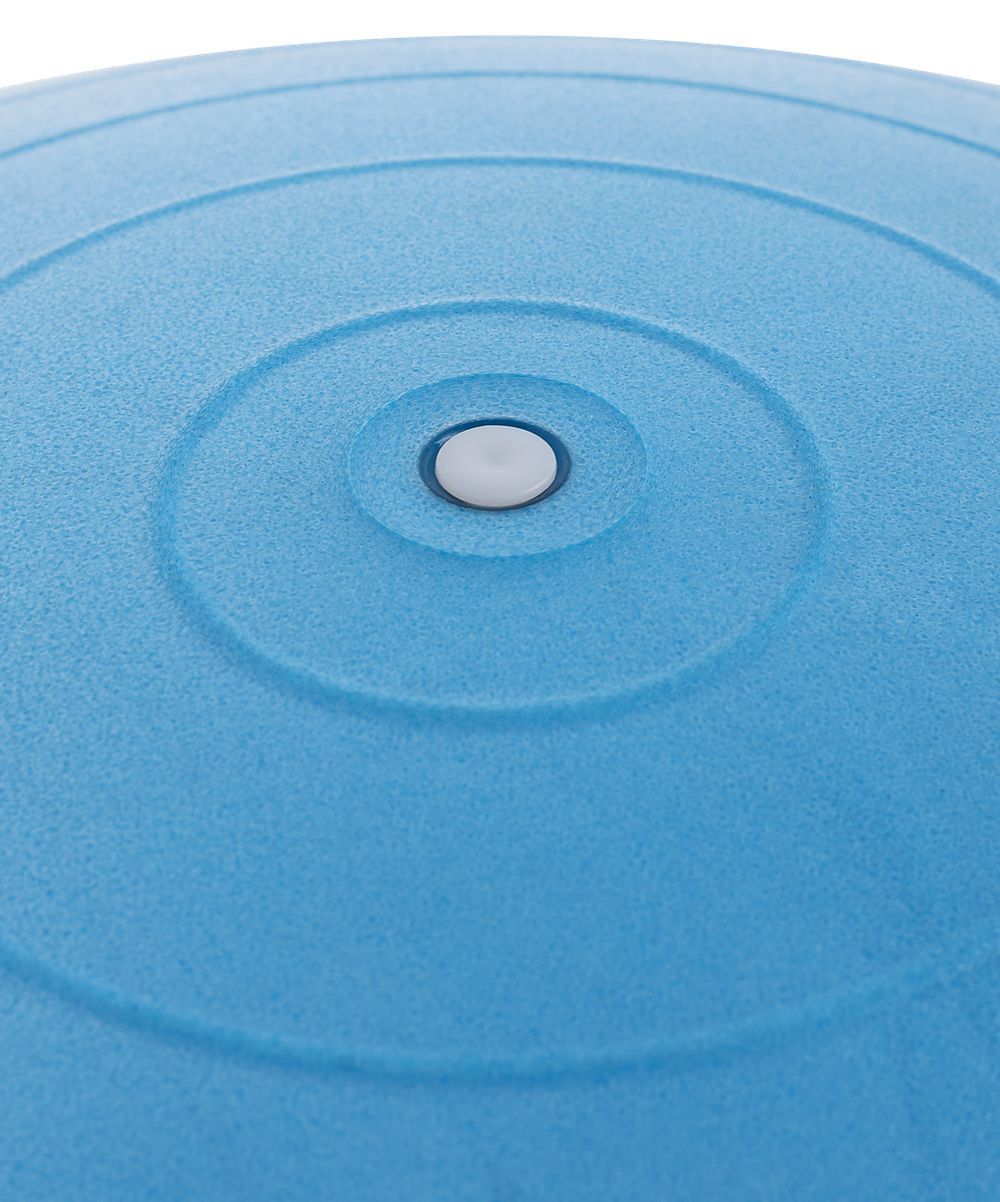 Фитбол GB-109 антивзрыв, 1000 гр, с ручным насосом, синий, 65 см