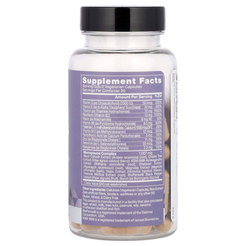 Eu Natural, Staying Cool, витекс и воронец кистевидный, 60 вегетарианских капсул