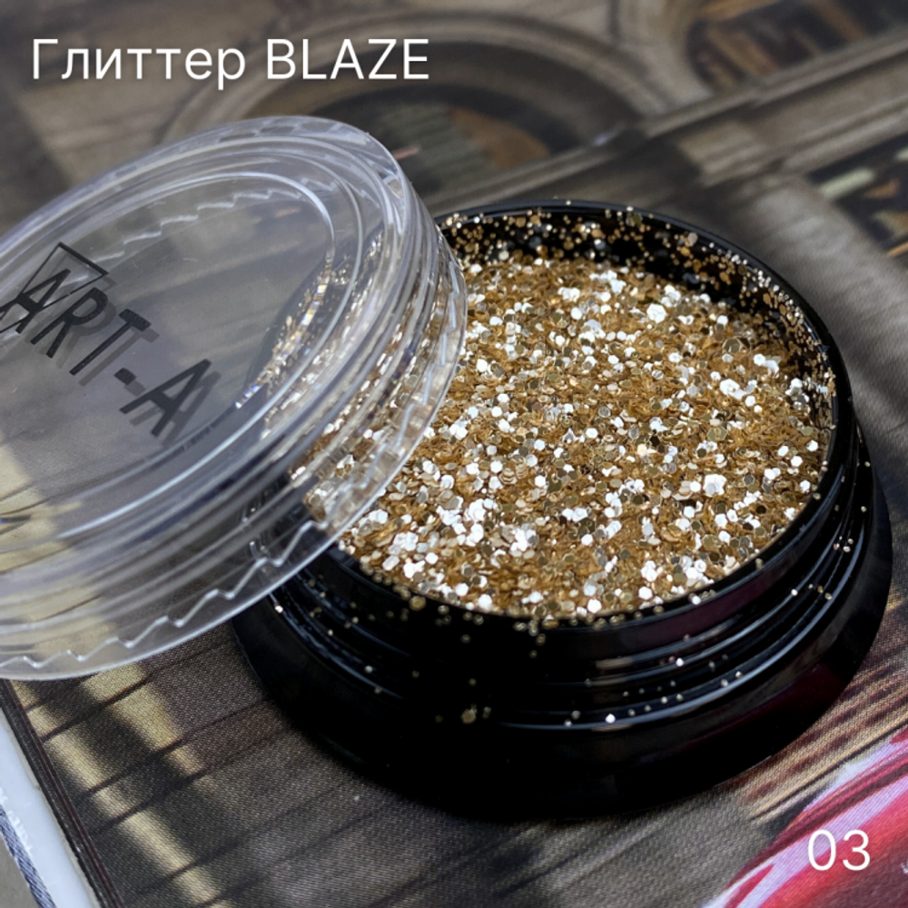 ART-A Глиттер Blaze 03