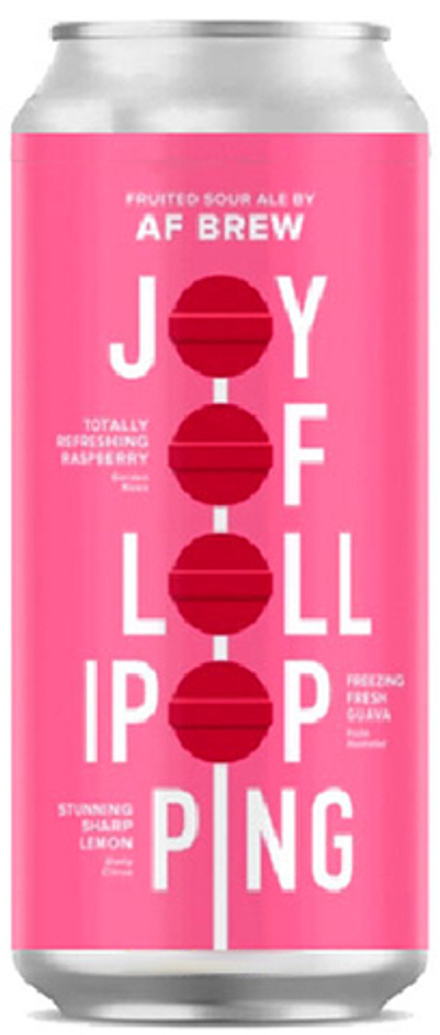 Пиво Аф Брю Джой Оф Лоллипоппиг Расбери Гуава Лимон / AF Brew Joy Of Lollipopping Raspberry Guava Lemon 0.5 - банка