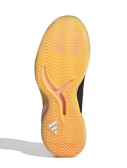 Женские Кроссовки теннисные Adidas Adizero Cybersonic W Clay - black/orange/pink