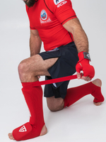 Защита голени и стопы TS Sport TIGER (красный)