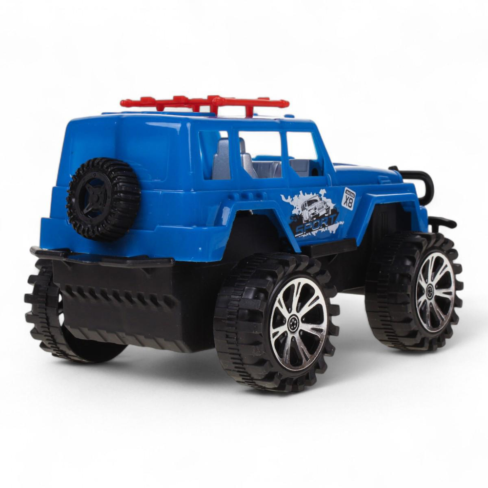 Джип на РУ 24,5*13*13см. движение вперед/назад, синий