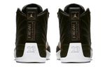 Кроссовки Jordan Air Jordan 12 Retro Black Metallic Gold White (Женская размерная сетка)