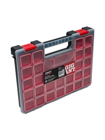 Профессиональный пластмассовый органайзер 15 отделений Gigant Professional GPMI-2