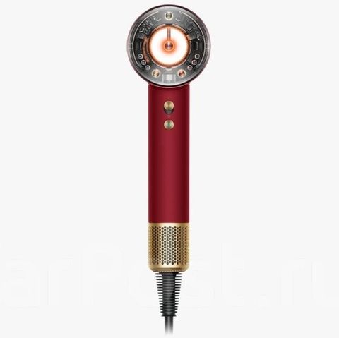 Фен Dyson Supersonic Nural HD16, Red Velvet/Gold