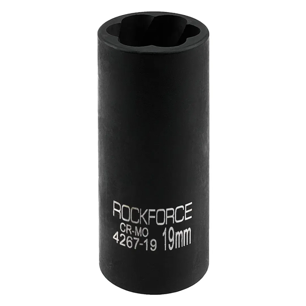 Головка ударная двухсторонняя 1/2'', 19мм (6гр.) RockFORCE RF-4267-19