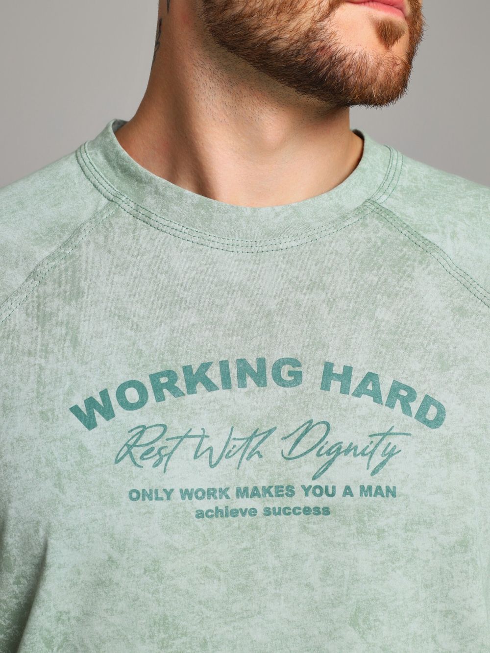 Фуфайка (футболка) мужская Сидней-5 Виотекс ФИСТАШКОВЫЙ