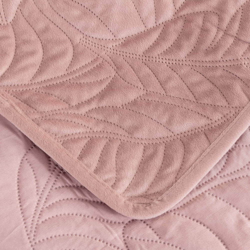 Покрывало 240х260 и 2 наволочки 50х70 Sofi De MarkO Мелисса чайная роза