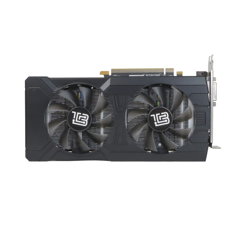 Видеокарта BaseTech AMD Radeon RX 580 [REFURBISHED], 8Гб GDDR5, 256 бит, Bulk, PCIe3.0, 2xFAN, 2-SLOT, 150Вт, HDMI, DVI, DP (BT-RX580-V1)