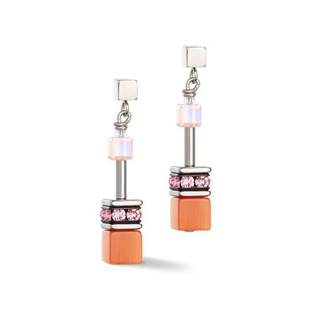 Серьги Coeur de Lion Joyful Colours  Pink 3339/21-0319