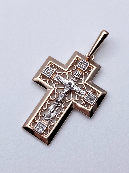 Крест ПР-182 ПЗ рд (Ag 925)