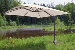 Зонт Сицилия 3х3м, слоновая кость